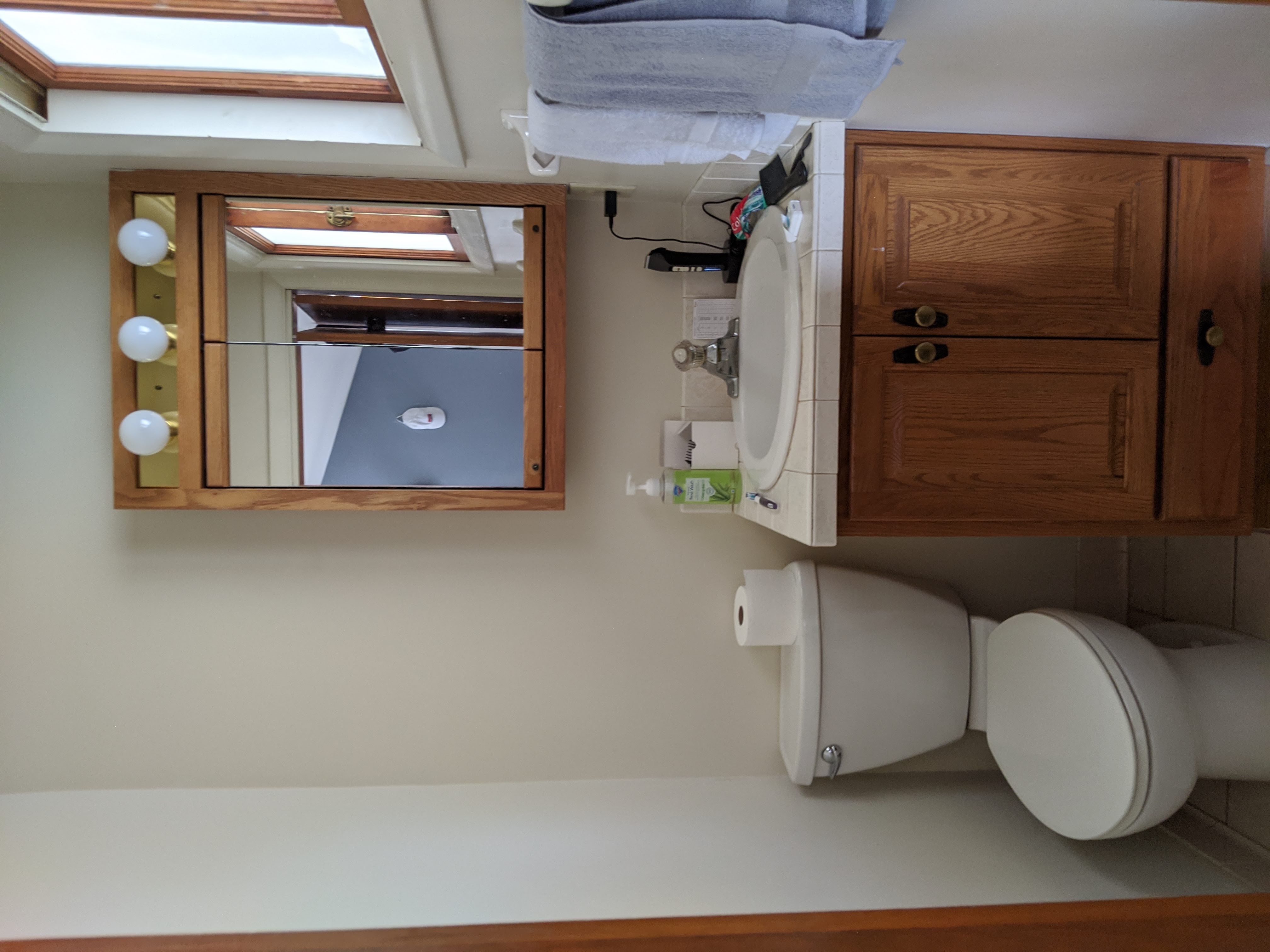 Half Bath in Bedroom 3